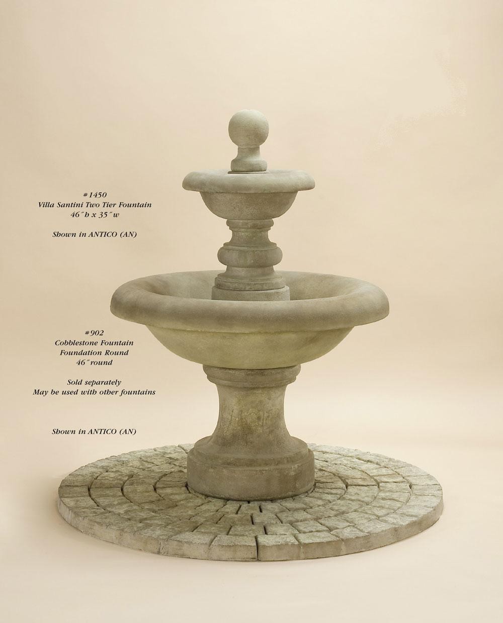 Amphorae Wall Fountain for spout