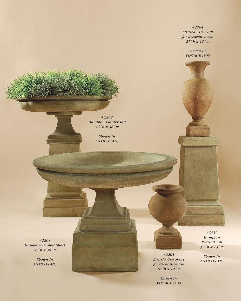 Etruria Urn Short for decorative use