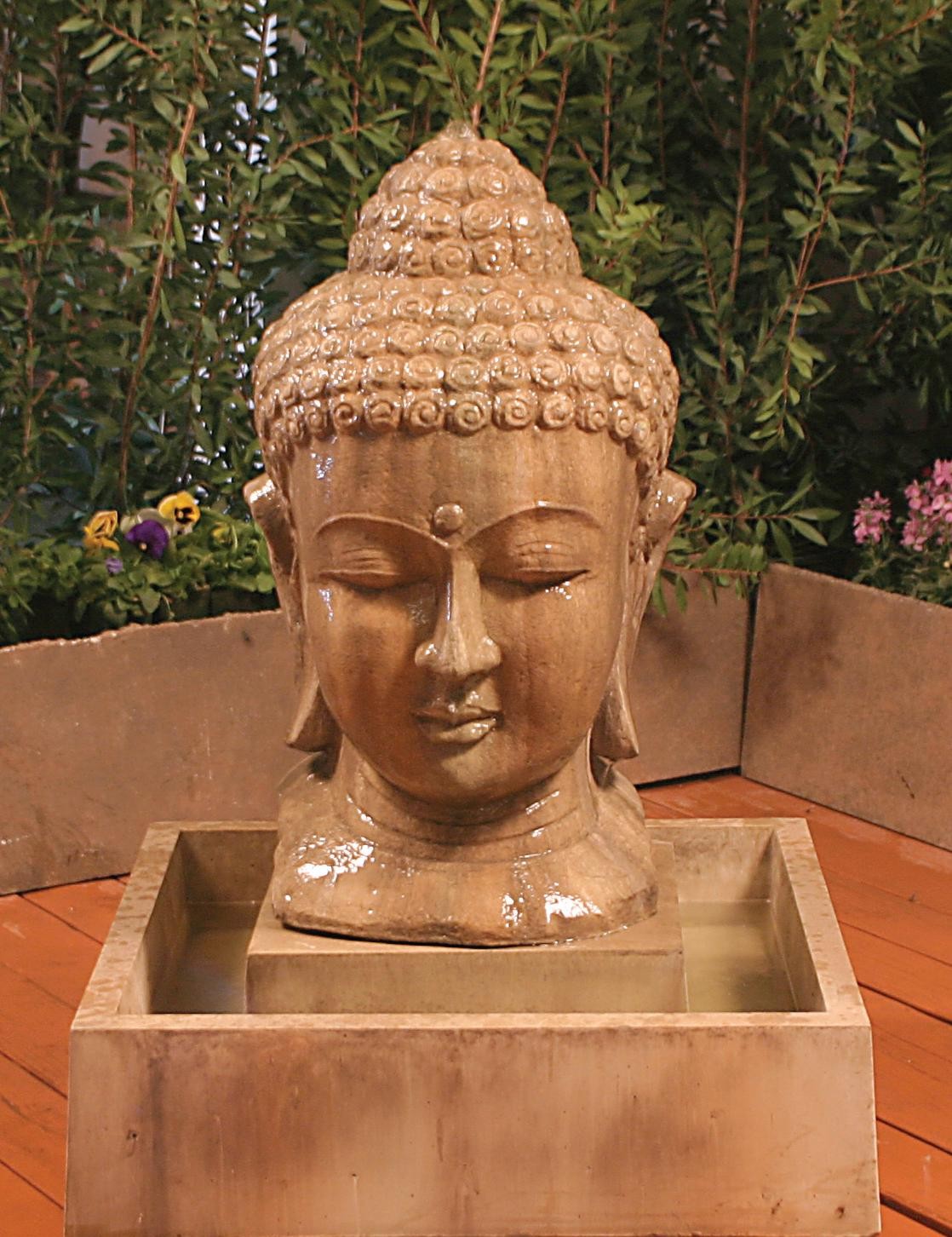 Buddha Head Fountain- Small
