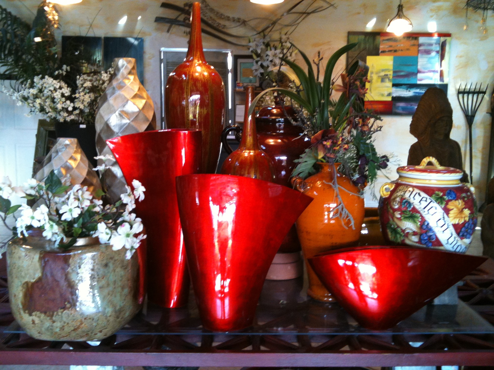 home decor pottery