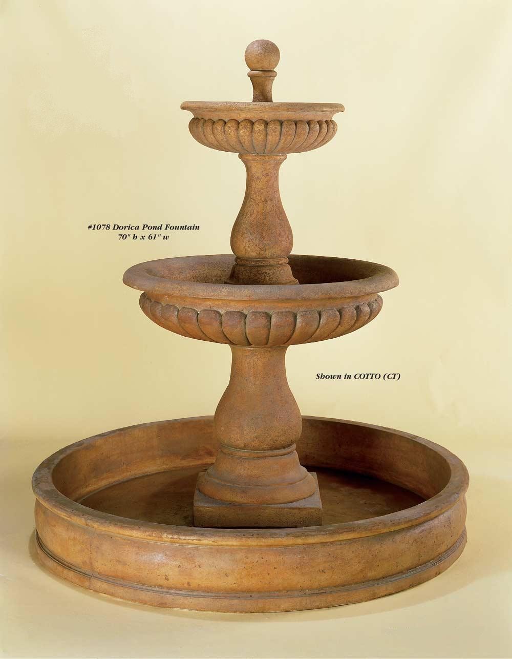Dorica Pond Fountain
