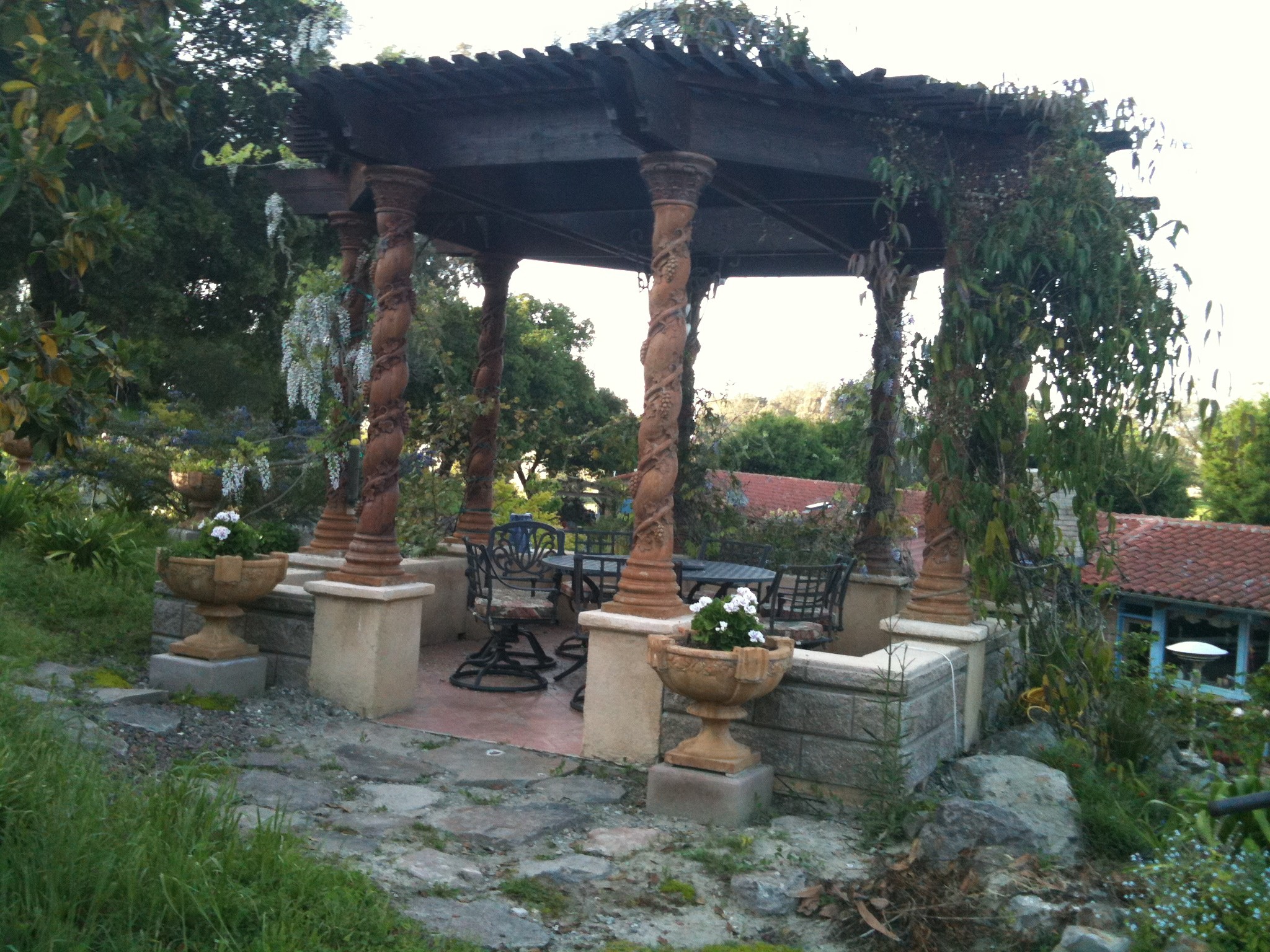 Grape Vine Column