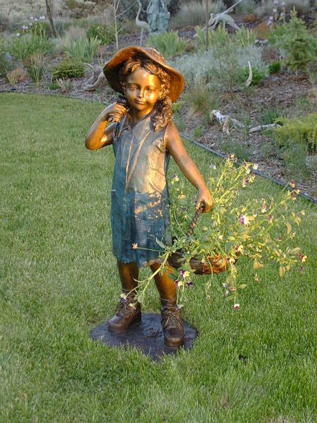 "Flower girl"- Girl only with basket