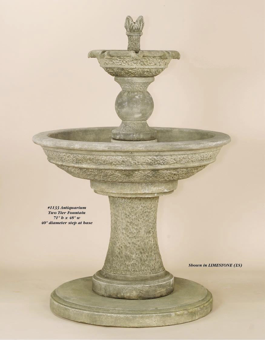 Antiquarium Two Tier Fountain