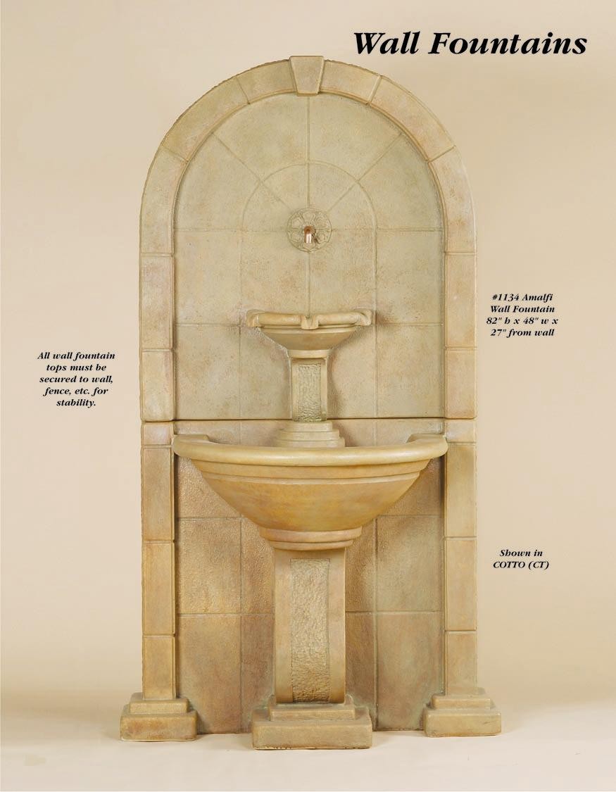 Amalfi Wall Fountain