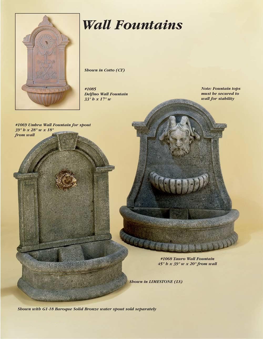 Umbra Wall Fountain for spout