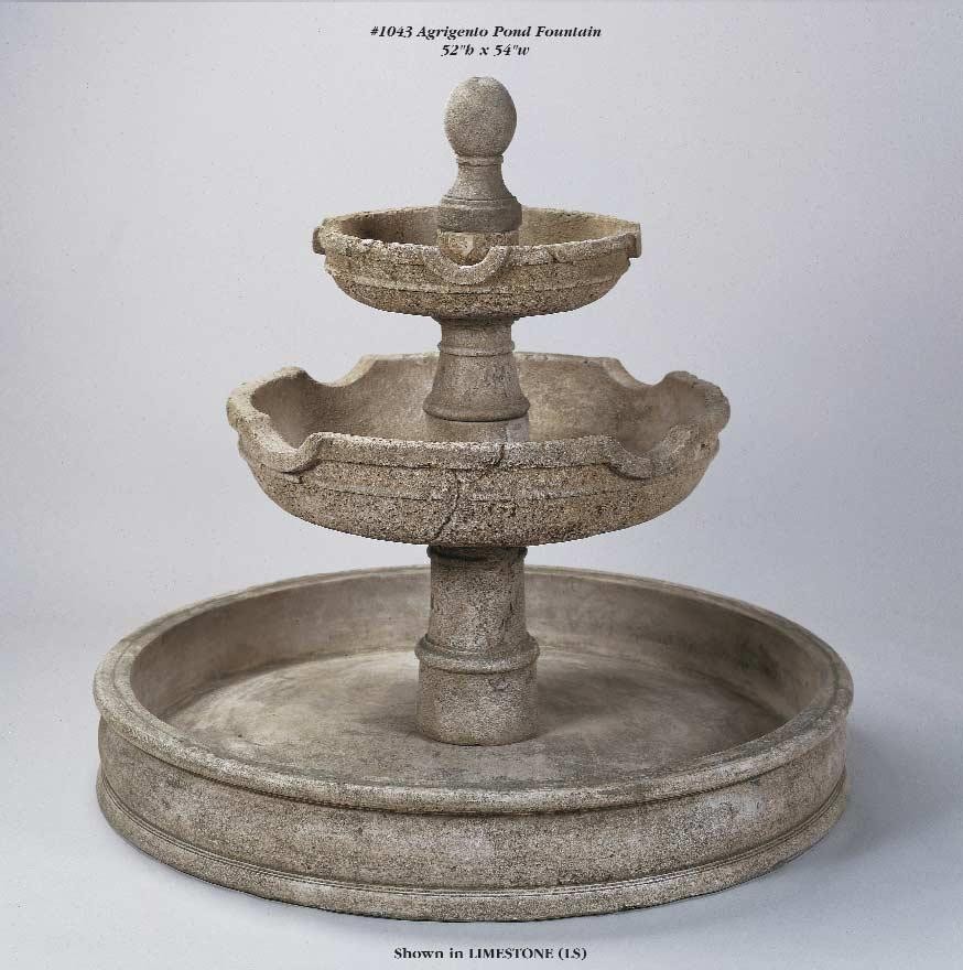 Agrigento Pond Fountain