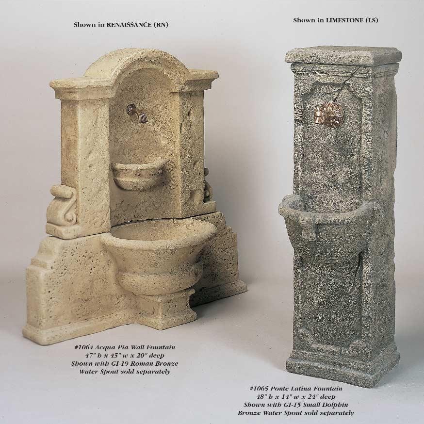 Acqua Pia Wall Fountain