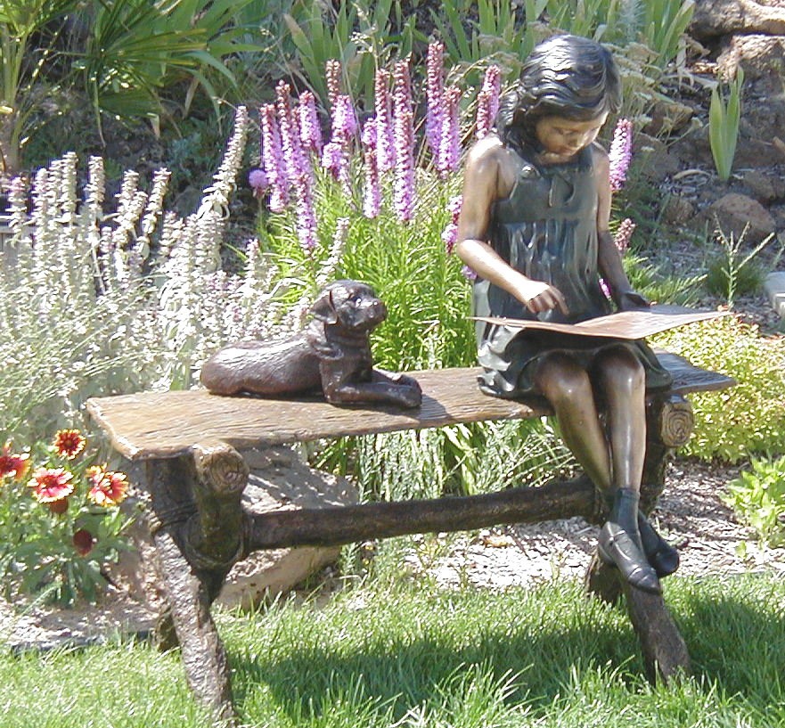 Reading girl