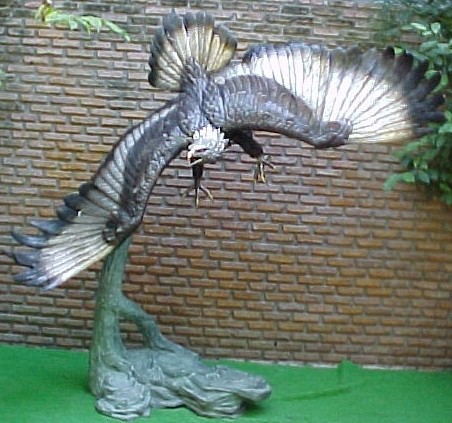 "Final Approach" Large Eagle