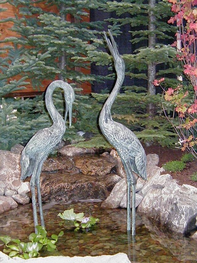 Medium/Large crane pair