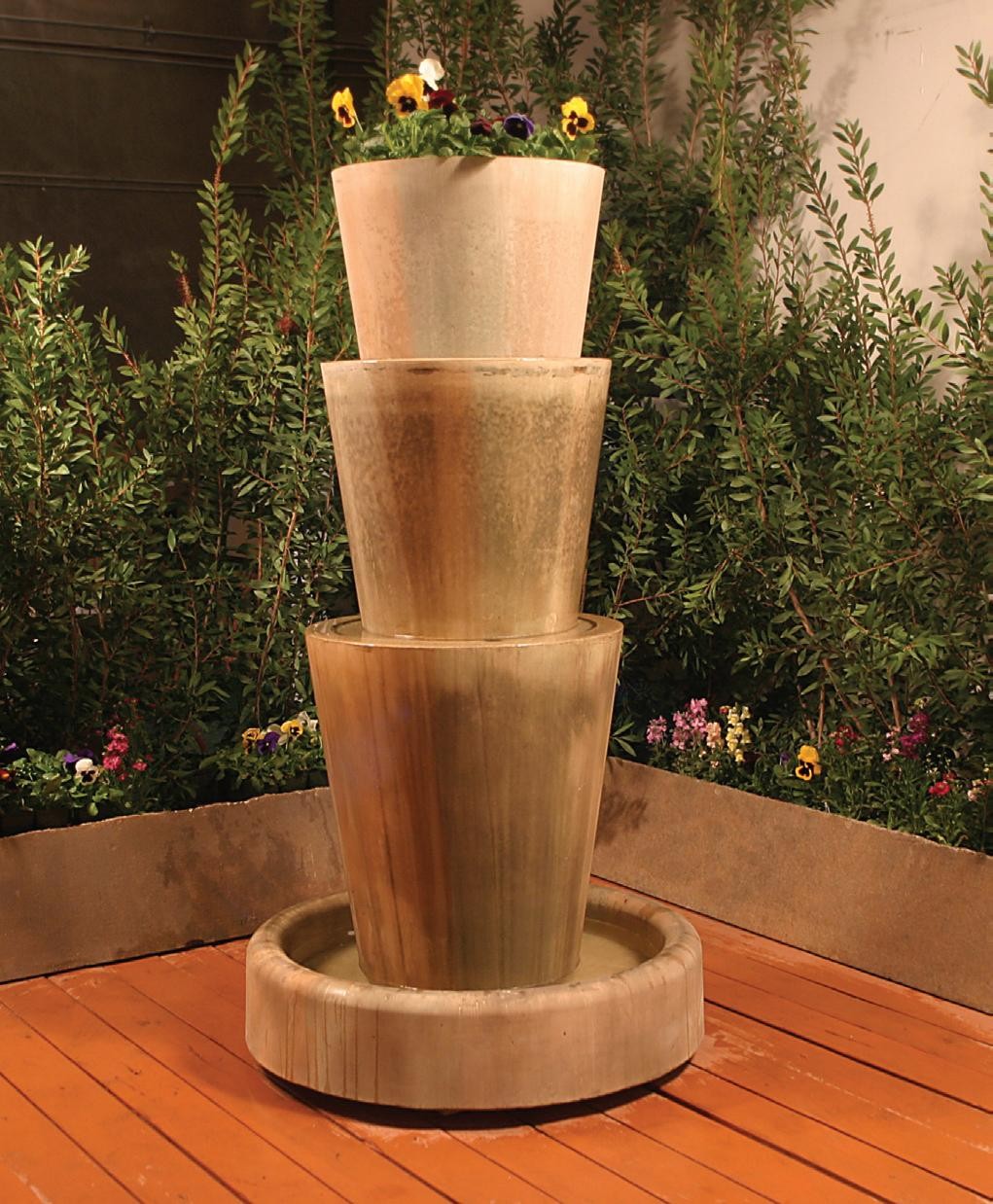 Tri- Level Jug with planter