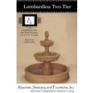 Lombardina Two Tier Pond Fountain