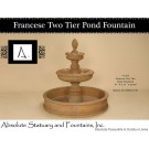 Francese Two Tier Pond Fountain