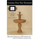 Corona Two Tier Fountain