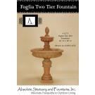 Foglia Two Tier Fountain