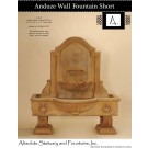 Anduze Wall Fountain Short
