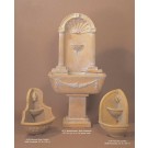 Derula Lion Corner wall fountain