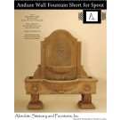 Anduze Wall Fountain Short for Spout