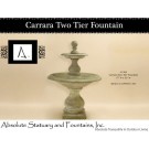 Carrara Two Tier Fountain