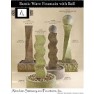 Rustic Wave Fountain