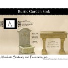 Rustic Garden Sink