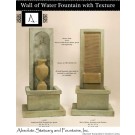 Wall of Water Fountain with Texture