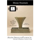 Diesse Fountain (water flow in the middle)