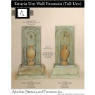 Etruria Urn Wall Fountain (Tall Urn)
