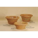 Rolled Rim Oval Pot- Medium