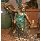 Boy with frog