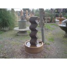 Rustic wave fountain