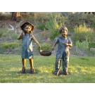 "Flower children"-kids with basket