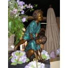 Leapfrog boys- 2 boys leapfrogging