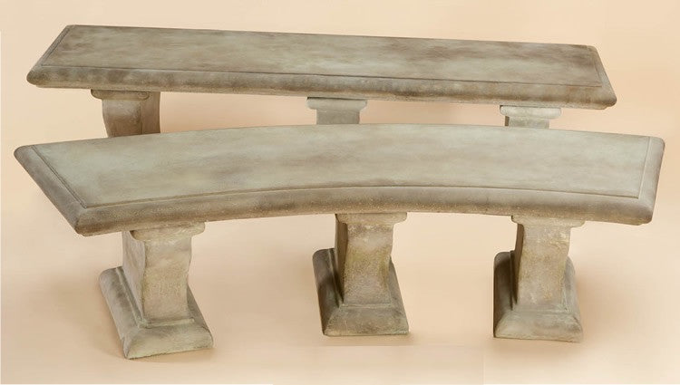 Contemporary Bench Planum #572 Straight or #573 curved