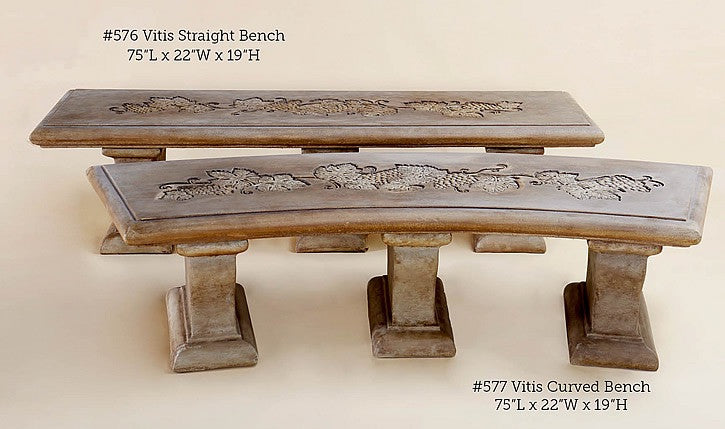 Grape vine Straight Bench or curved bench