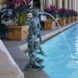 "Child's Play" Stacked Children Statue